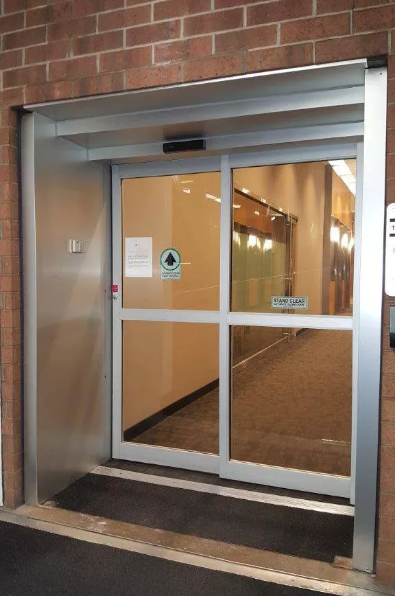 PNC Center automatic sliding doors
