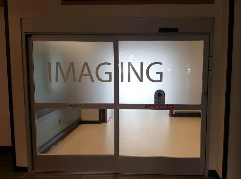 Hospital sliding doors